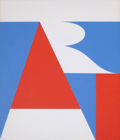 Serigrafía Indiana - The American Art, 1971
