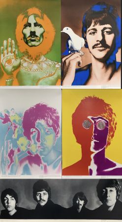 Litografía Avedon - The Beatles (5 lithographs)