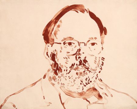 Litografía Hockney - The commissioner