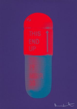 Múltiple Hirst - The Cure (violet/electric red/powder blue)