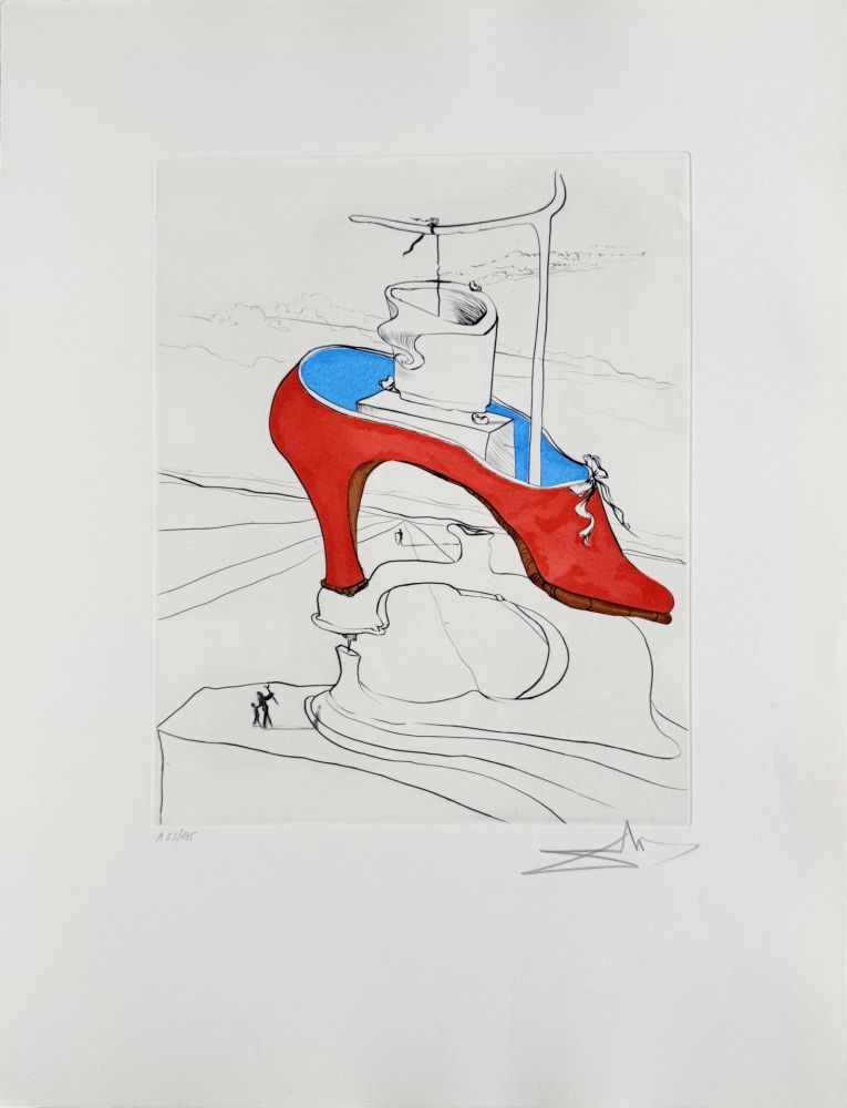 Aguafuerte Dali - The Curse Overthrown