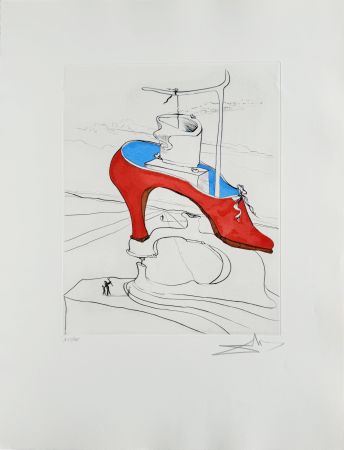 Aguafuerte Dali - The Curse Overthrown