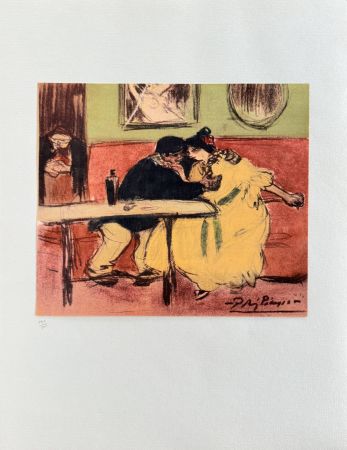 Litografía Picasso - The Divan