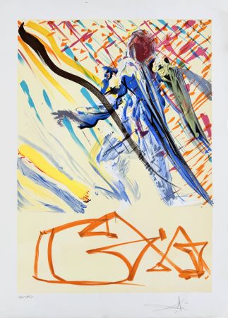Litografía Dali - The Divine Word