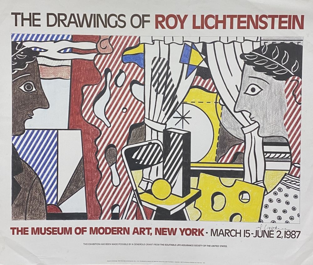 Litografía Lichtenstein - The Drawings of Roy Lichtenstein - The Museum of Modern Art