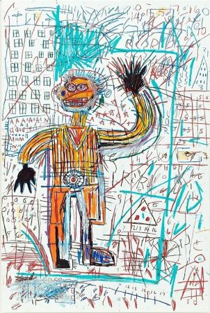Serigrafía Basquiat - The Figure Portfolio