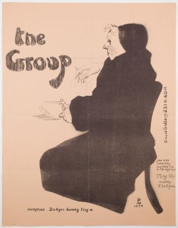 Litografía Levine - The Group