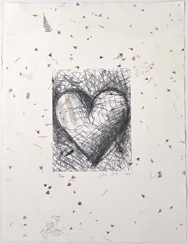 Grabado Dine - The Jewish Heart