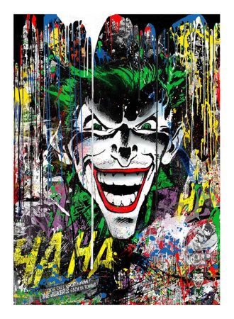 Serigrafía Mr Brainwash - The Joker