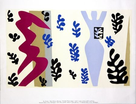 Serigrafía Matisse - The Knife Thrower  National Gallery of Art Washington