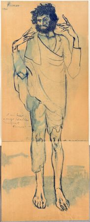 Litografía Picasso - The Madman