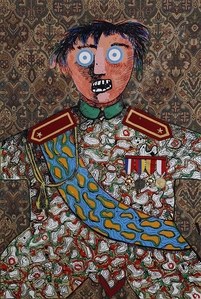 Serigrafía Baj - The military strategist, sahuget d`Amarzit d'Espagnac