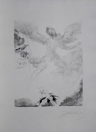 Grabado Dali - The Mythology Icarus