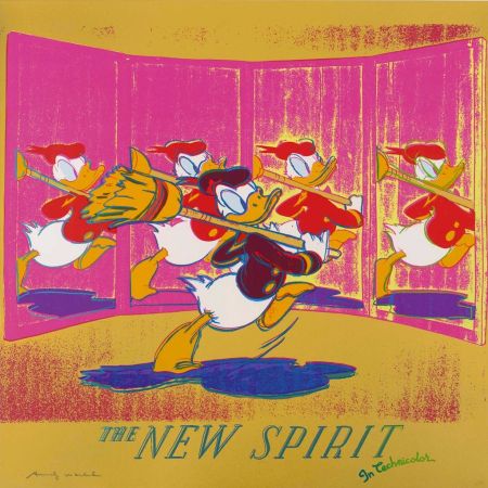 Serigrafía Warhol - The New Spirit (Donald Duck), II.357 from ADS Portfolio