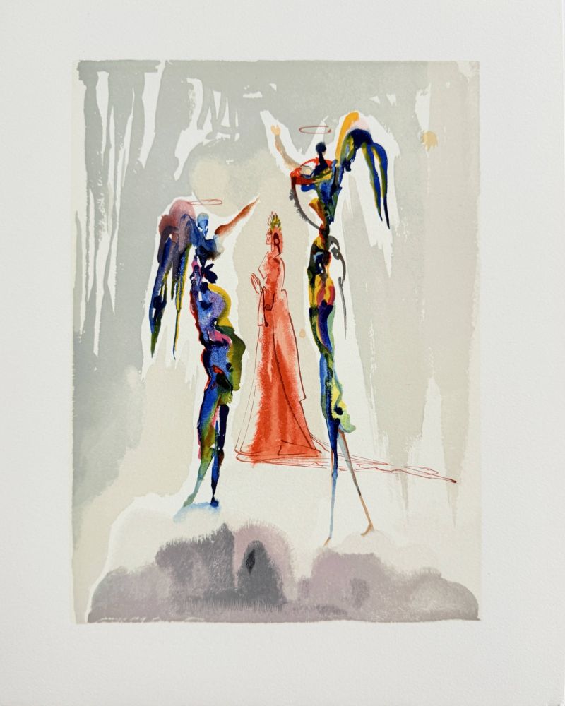 Grabado En Madera Dali - The Paradise, Canto 27 - The Gloria Patri