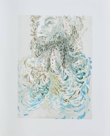Grabado En Madera Dali - The Paradise, Canto 32 - Preparation for Final Prayer
