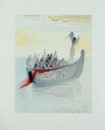 Grabado En Madera Dali - The Paradise, Canto 32 - Preparation for Final Prayer