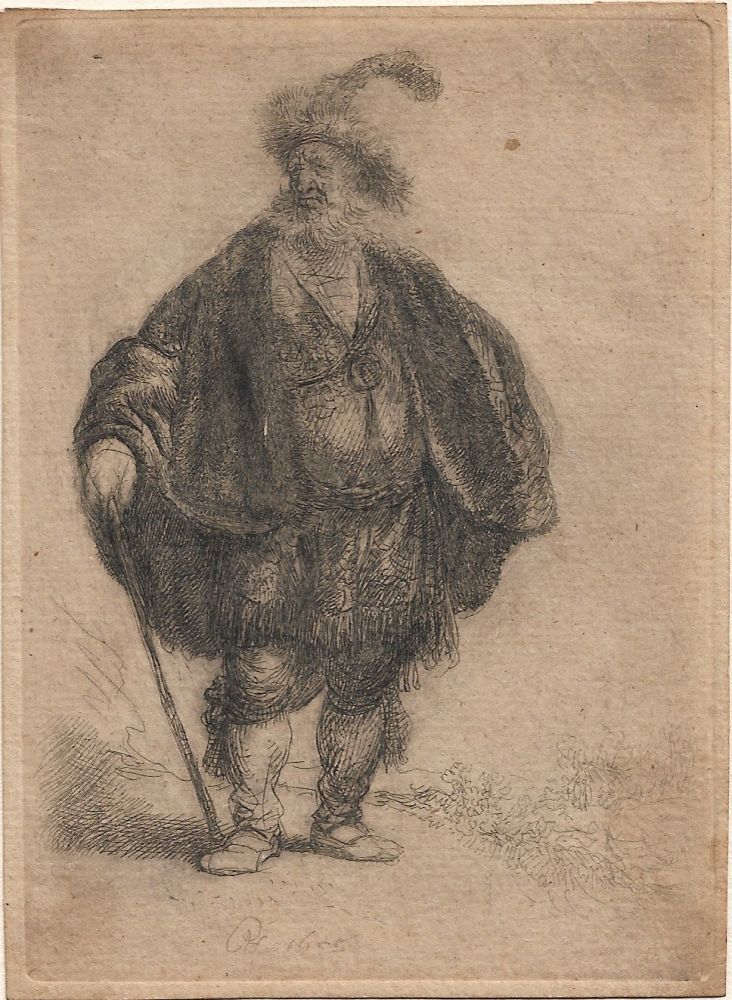 Grabado Rembrandt - The Persian