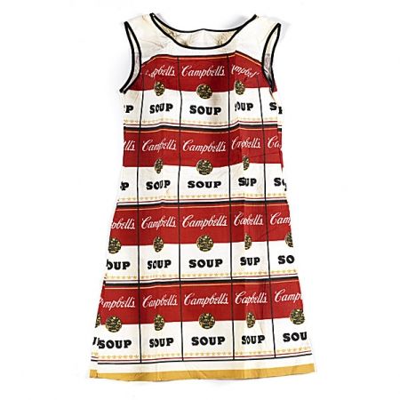 Serigrafía Warhol - The Souper Dress 