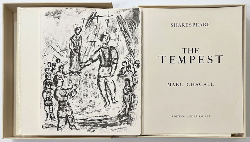 Libro Ilustrado Chagall - The Tempest
