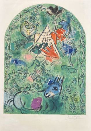 Litografía Chagall - The Tribe of Issachar