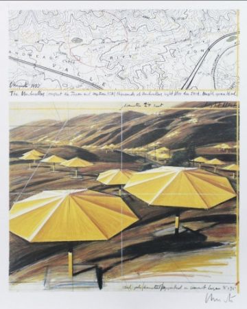 Múltiple Christo - The Umbrellas