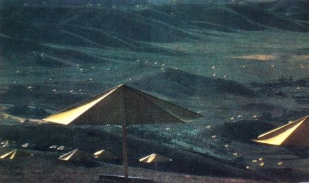 Múltiple Christo - The Umbrellas, Japan-USA, 1984-91, California, USA Site