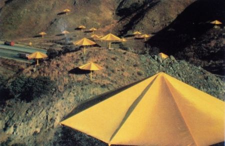 Múltiple Christo - The Umbrellas, Japon-USA, 1984-91, California, USA Site