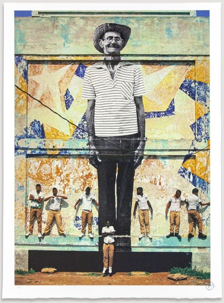 Litografía Jr - The Wrinkles of The City, La Havana, Antonio Cruz Gordillo, Cuba, 2012