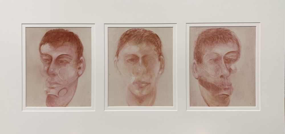 Litografía Bacon - Three studies for a portrait of John Edwards