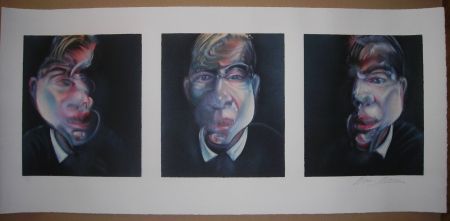 Litografía Bacon - Three studies for a Self-Portrait