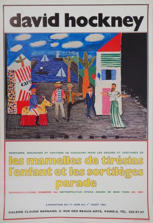 Libro Ilustrado Hockney - Théâtre : Tirésias