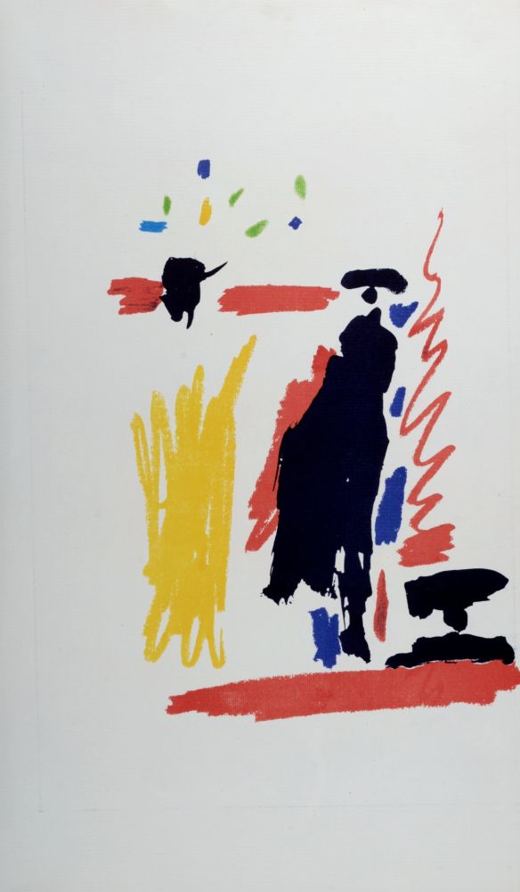 Litografía Picasso (After) - Toros y Toreros, 1961