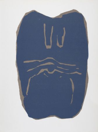 Litografía Ubac - Torse, 1966