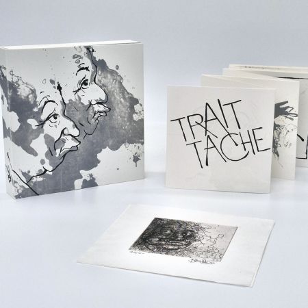 Libro Ilustrado Blanchard - TRAIT TACHE / Coffret + Gravure