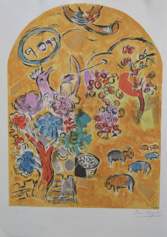 Litografía Chagall - Tribe of Joseph CS22