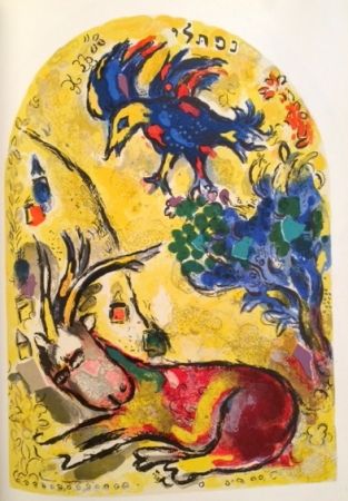 Litografía Chagall - Tribu de Nephtali