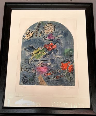 Litografía Chagall - Tribu de Ruben 
