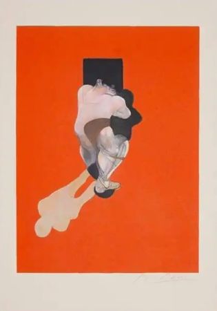 Litografía Bacon - Triptych (Centre)