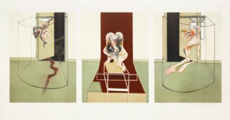 Litografía Bacon - Triptych Inspired by Oresteia of Aeschylus (s.9503)