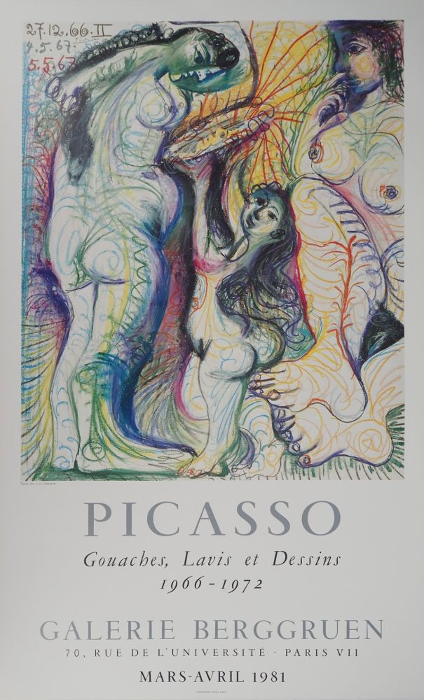 Libro Ilustrado Picasso - Trois nus à la toilette