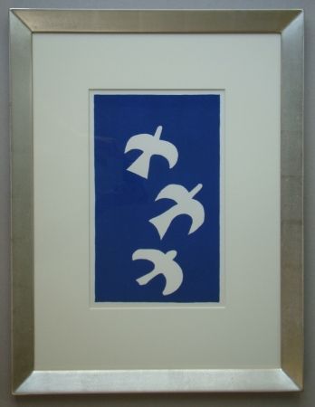 Litografía Braque - Trois Oiseaux
