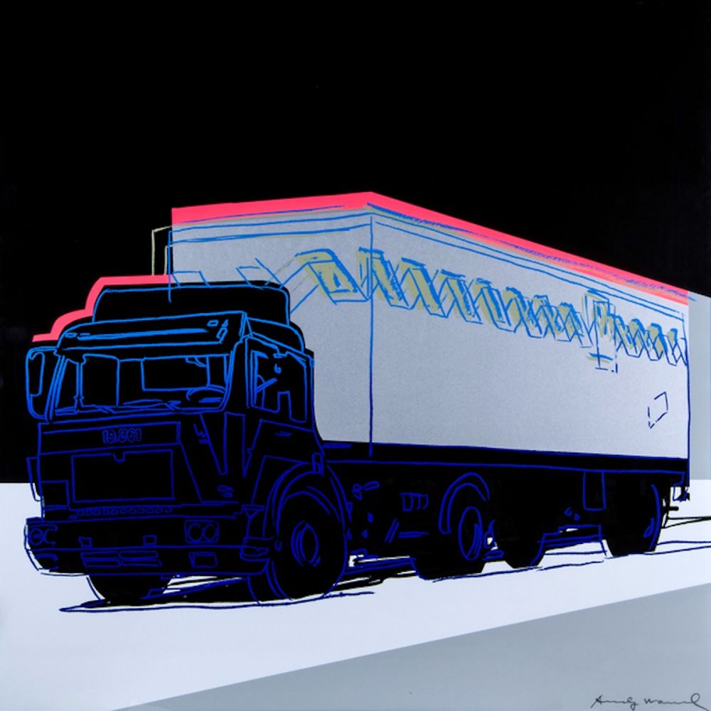 Serigrafía Warhol - Truck (FS II.370) 