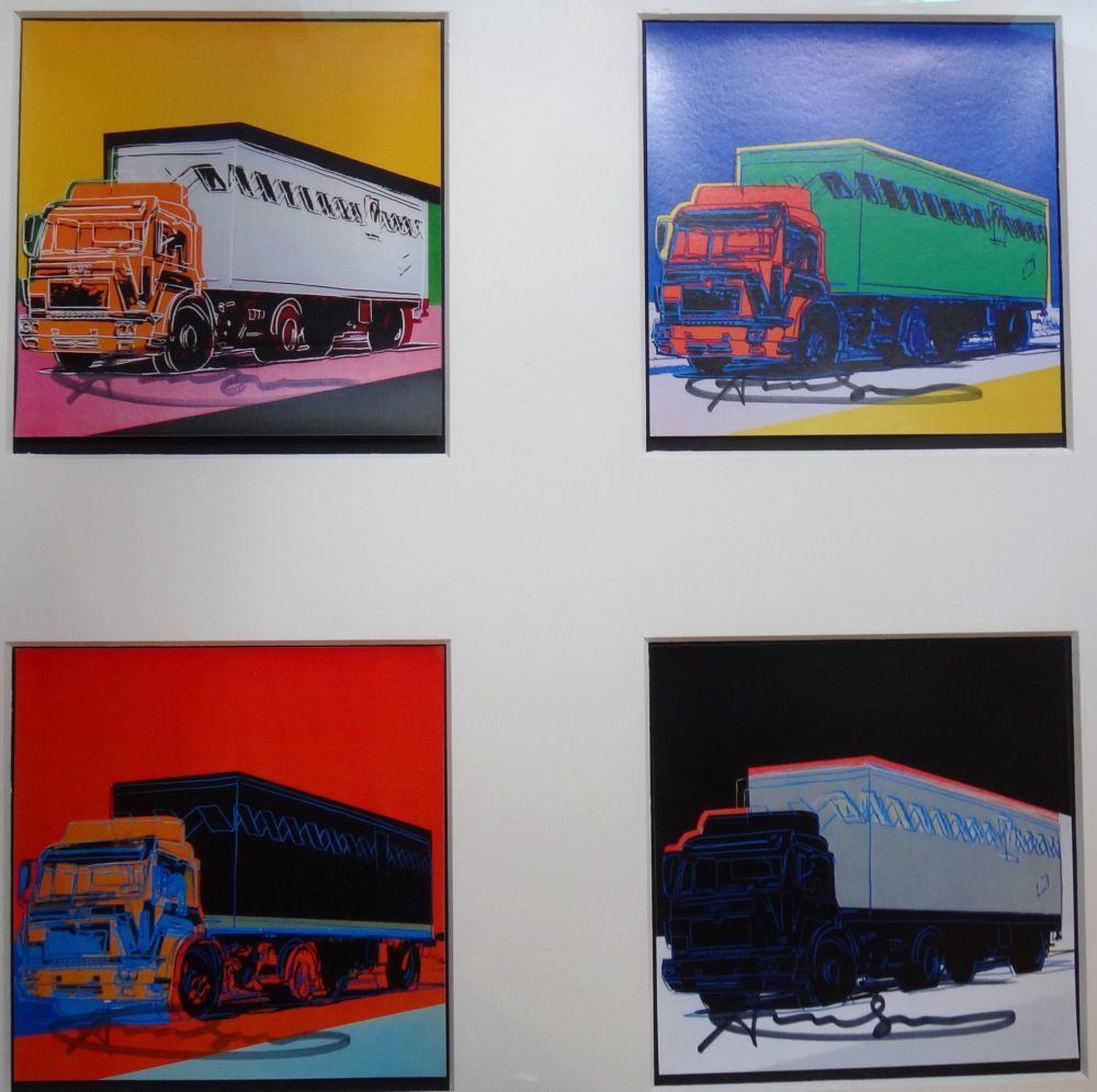 Litografía Warhol - Trucks Announcement
