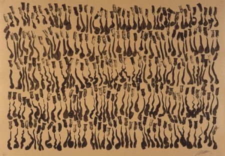 Serigrafía Arman - Tubes de gouache