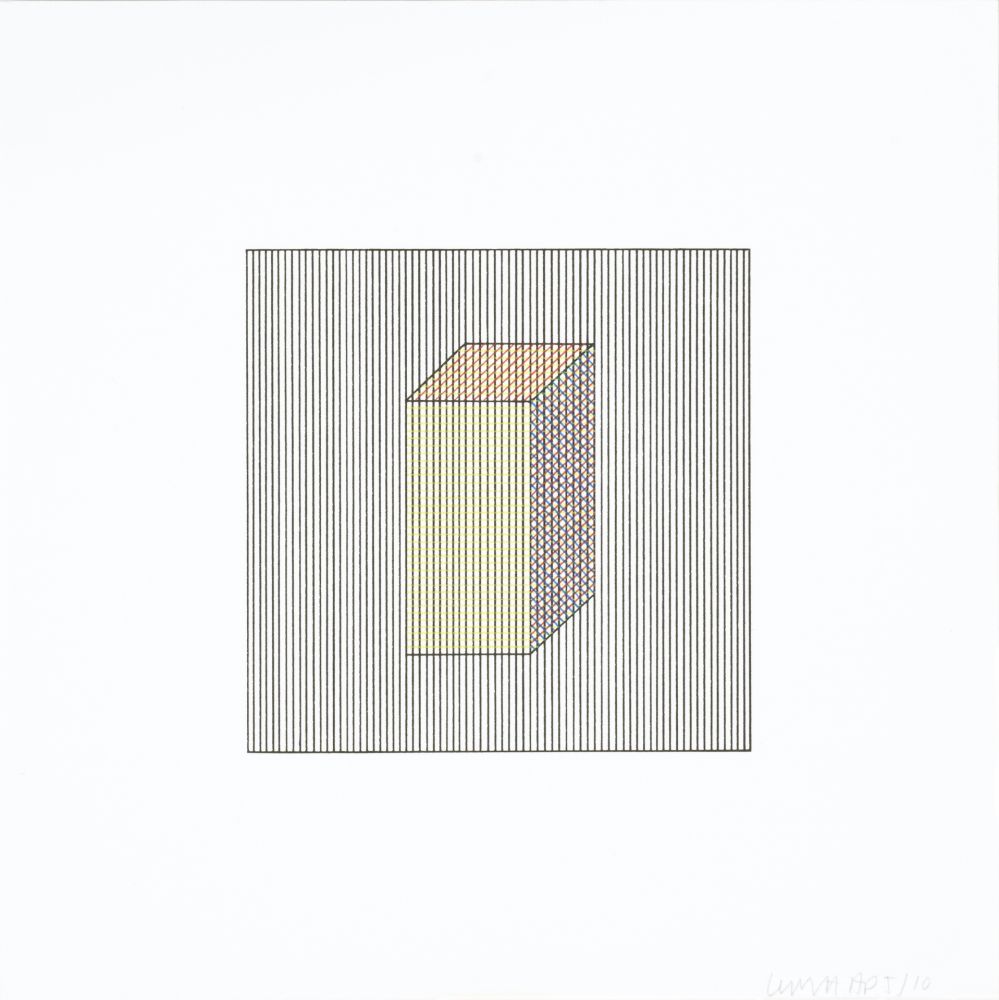 Serigrafía Lewitt - Twelve Forms Derived From a Cube 03