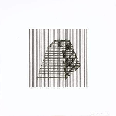 Serigrafía Lewitt - Twelve Forms Derived From a Cube 06