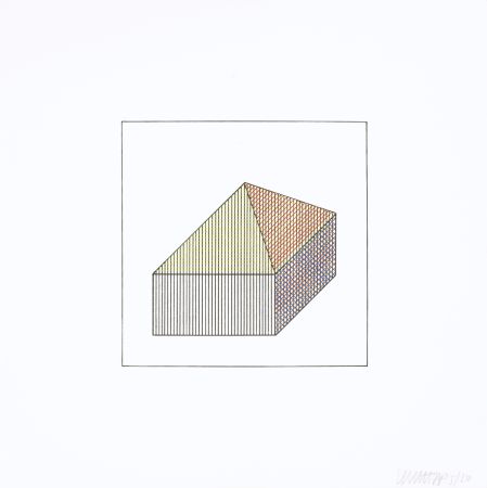 Serigrafía Lewitt - Twelve Forms Derived From a Cube 09