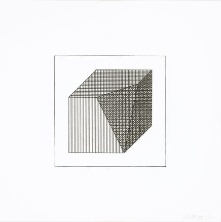 Serigrafía Lewitt - Twelve Forms Derived From a Cube 14