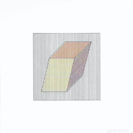 Serigrafía Lewitt - Twelve Forms Derived From a Cube 19